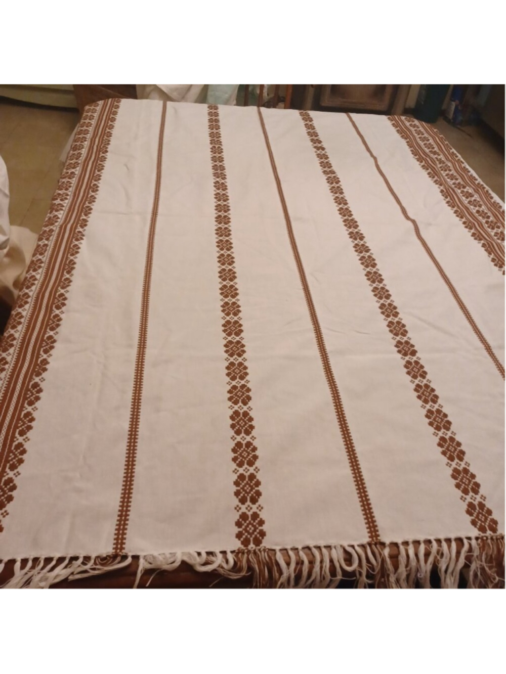 Tablecloth‎ vintage from Ukraine cotton